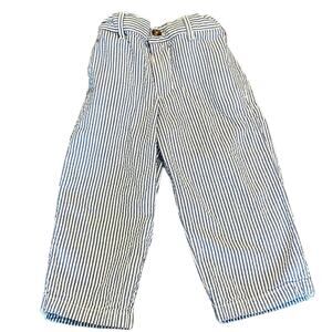 Vintage 2T Kitestrings by Hartstrings Seersucker Pants - zipper